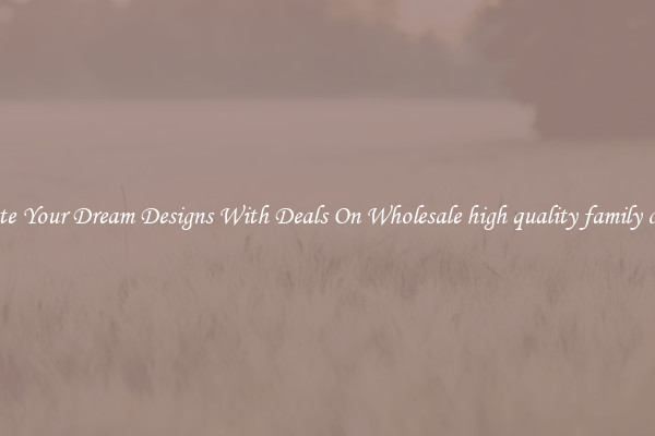 Create Your Dream Designs With Deals On Wholesale high quality family crests