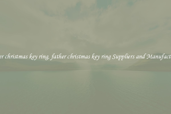 father christmas key ring, father christmas key ring Suppliers and Manufacturers