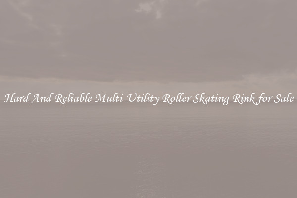 Hard And Reliable Multi-Utility Roller Skating Rink for Sale