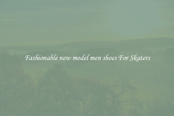Fashionable new model men shoes For Skaters