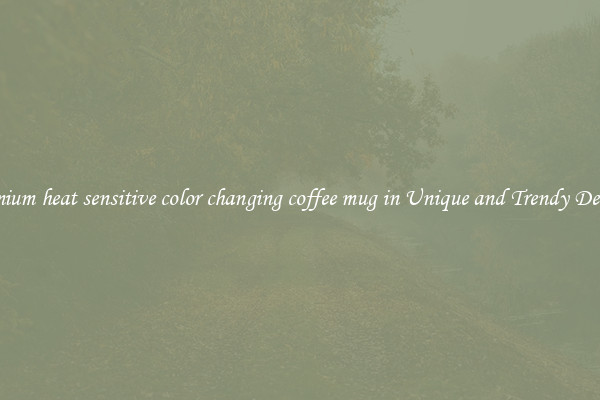 Premium heat sensitive color changing coffee mug in Unique and Trendy Designs